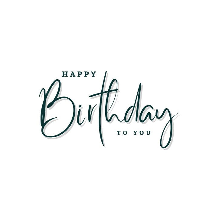 Happy Birthday