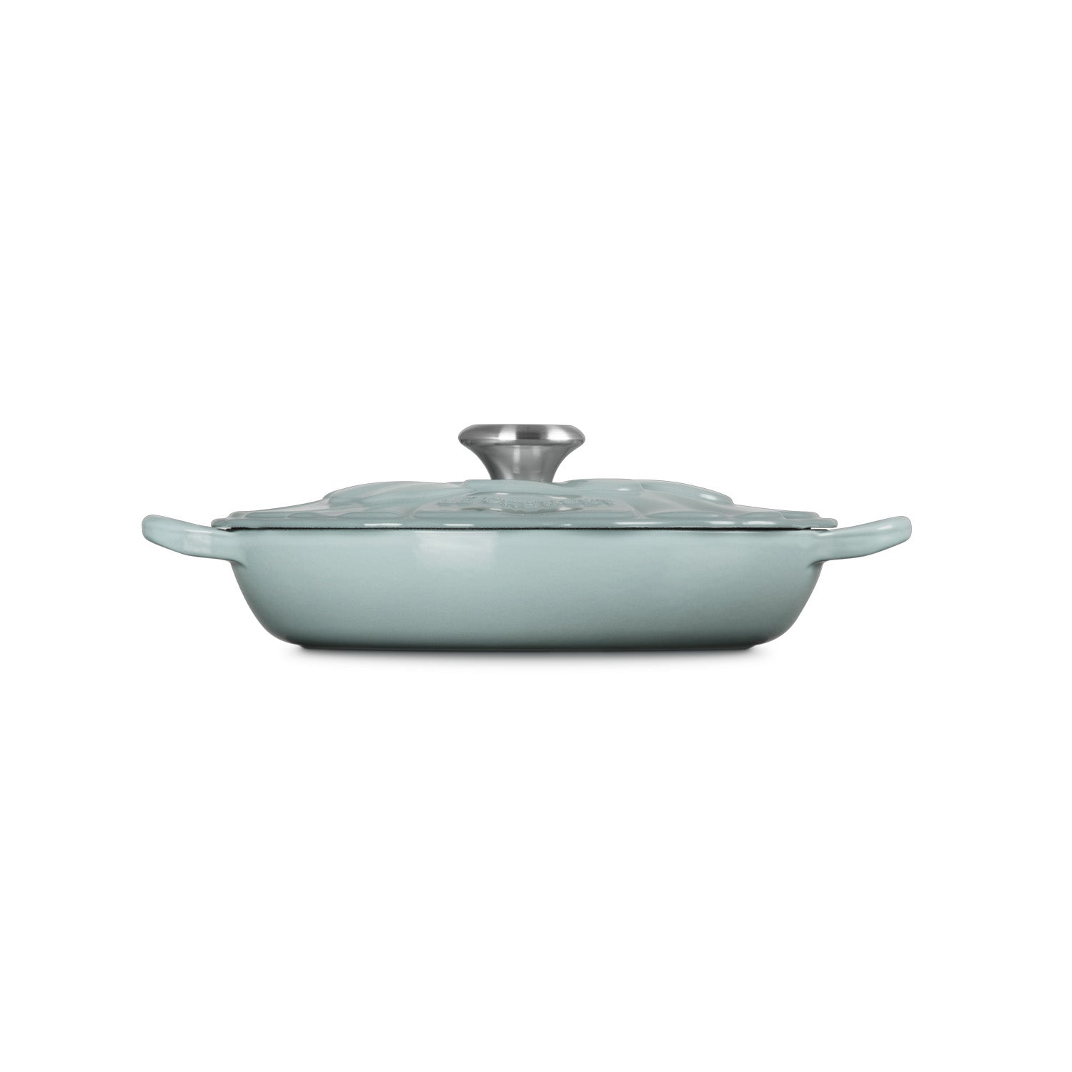 Cast Iron Petal Shallow Casserole | Le Creuset